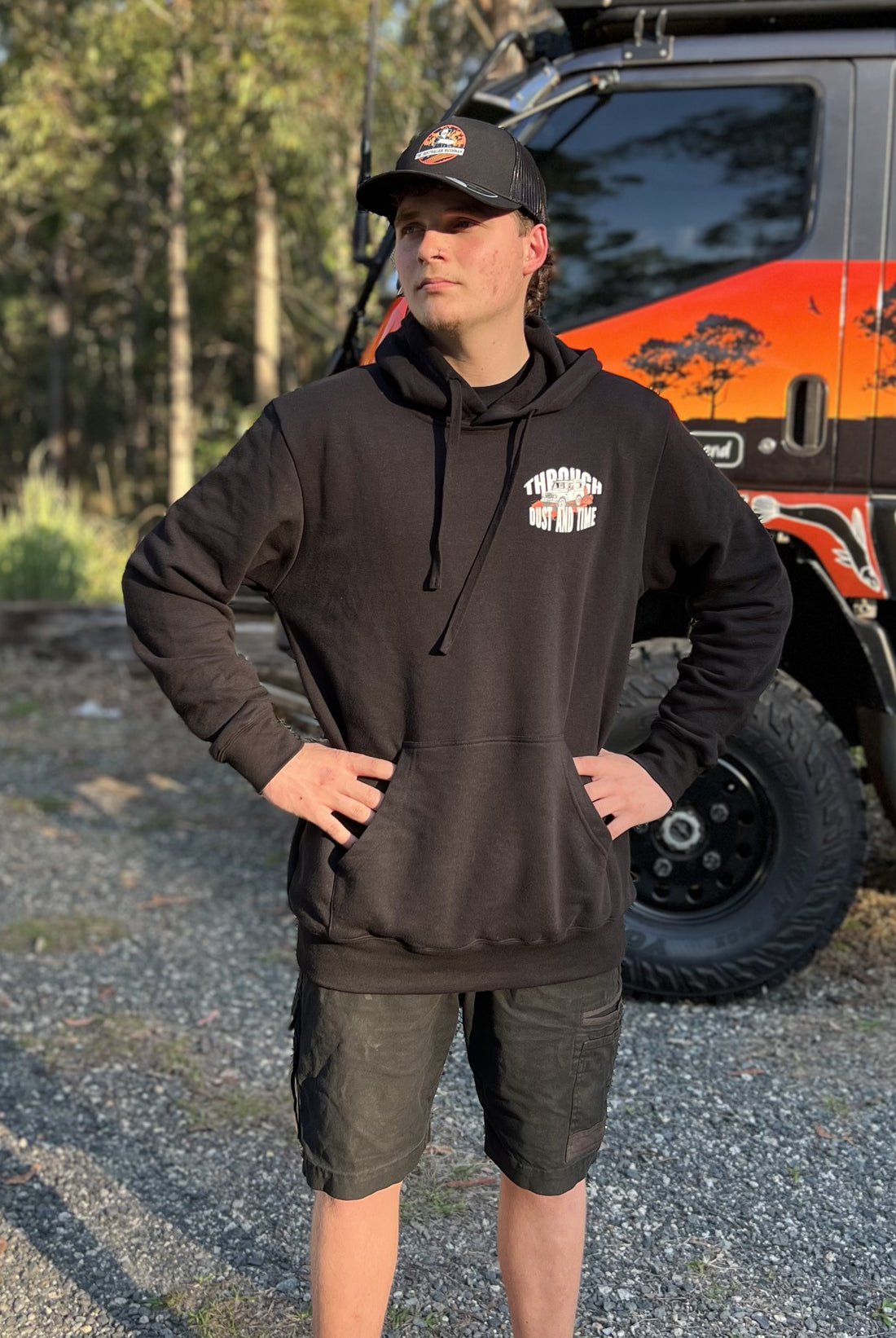 Australian Bushman Hoodie - Through Dust and Time